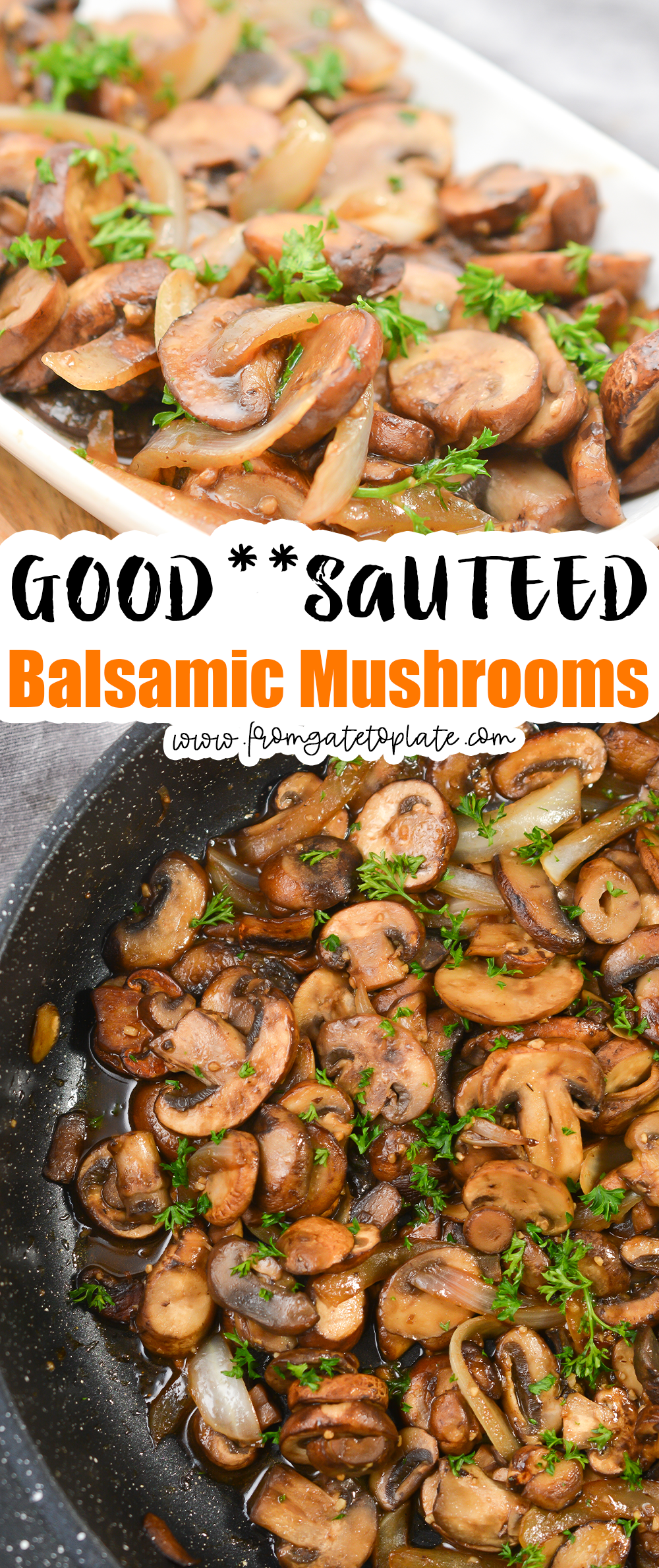 Sauteed Balsamic Mushrooms