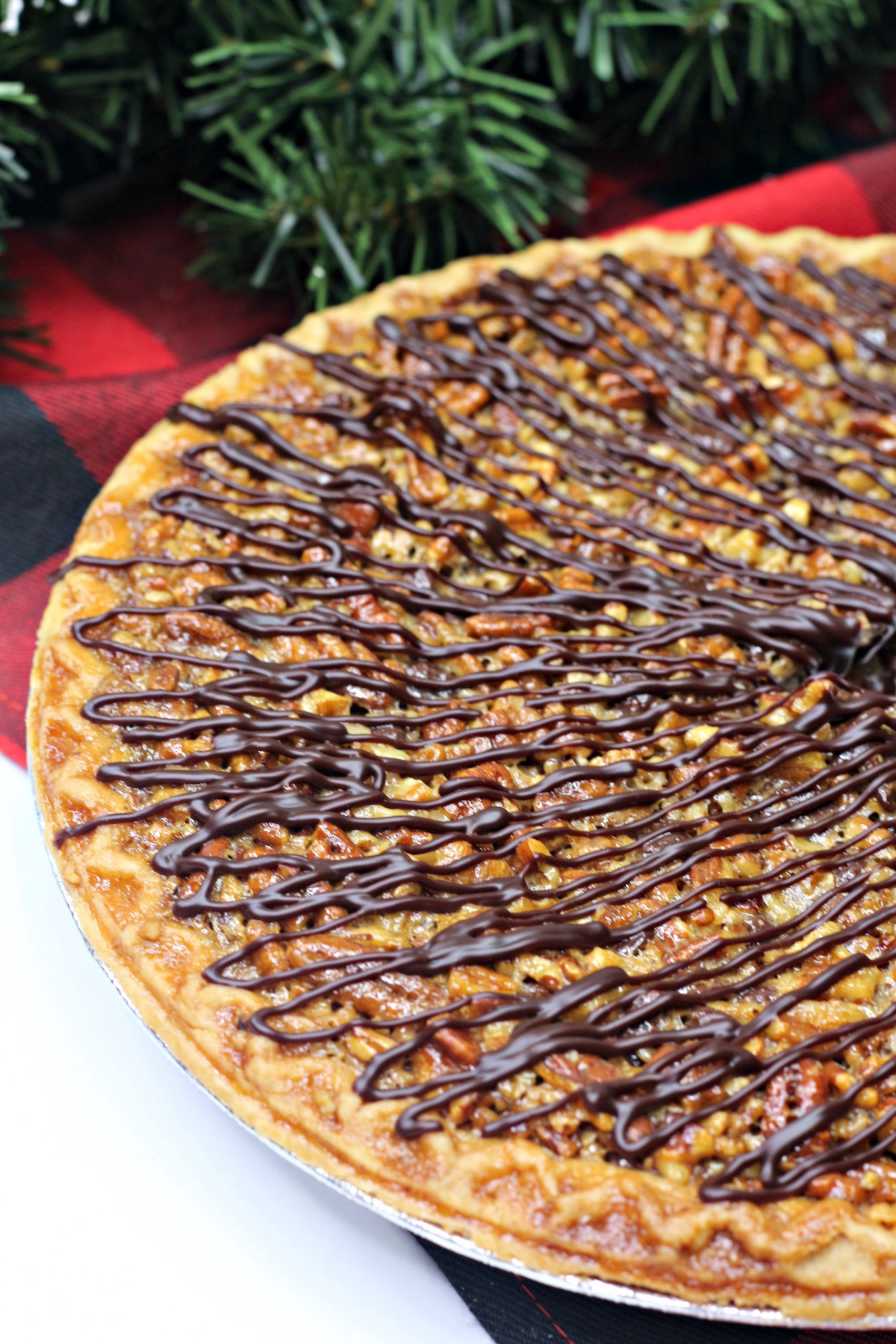 Chocolate Pecan Turtle Pie From Gate To Plate