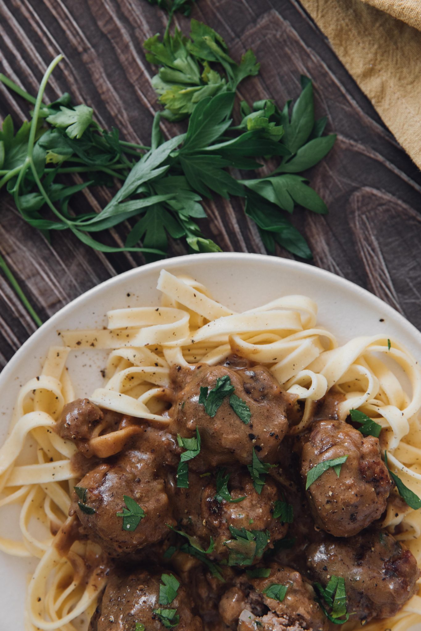 Easy French Onion Chicken Meatballs