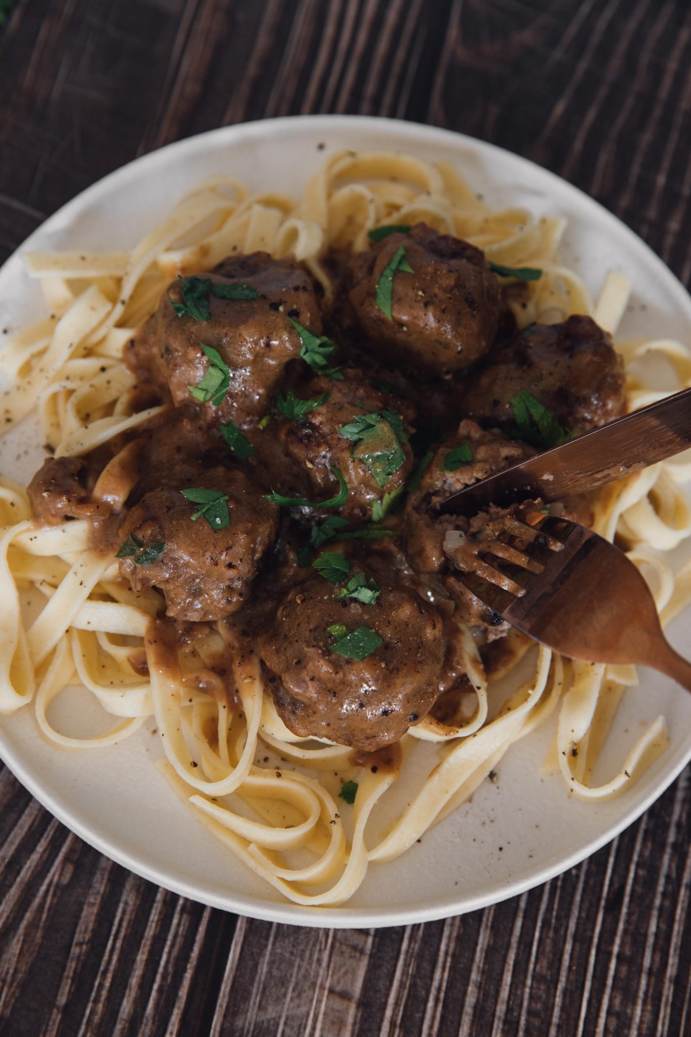 Easy French Onion Chicken Meatballs