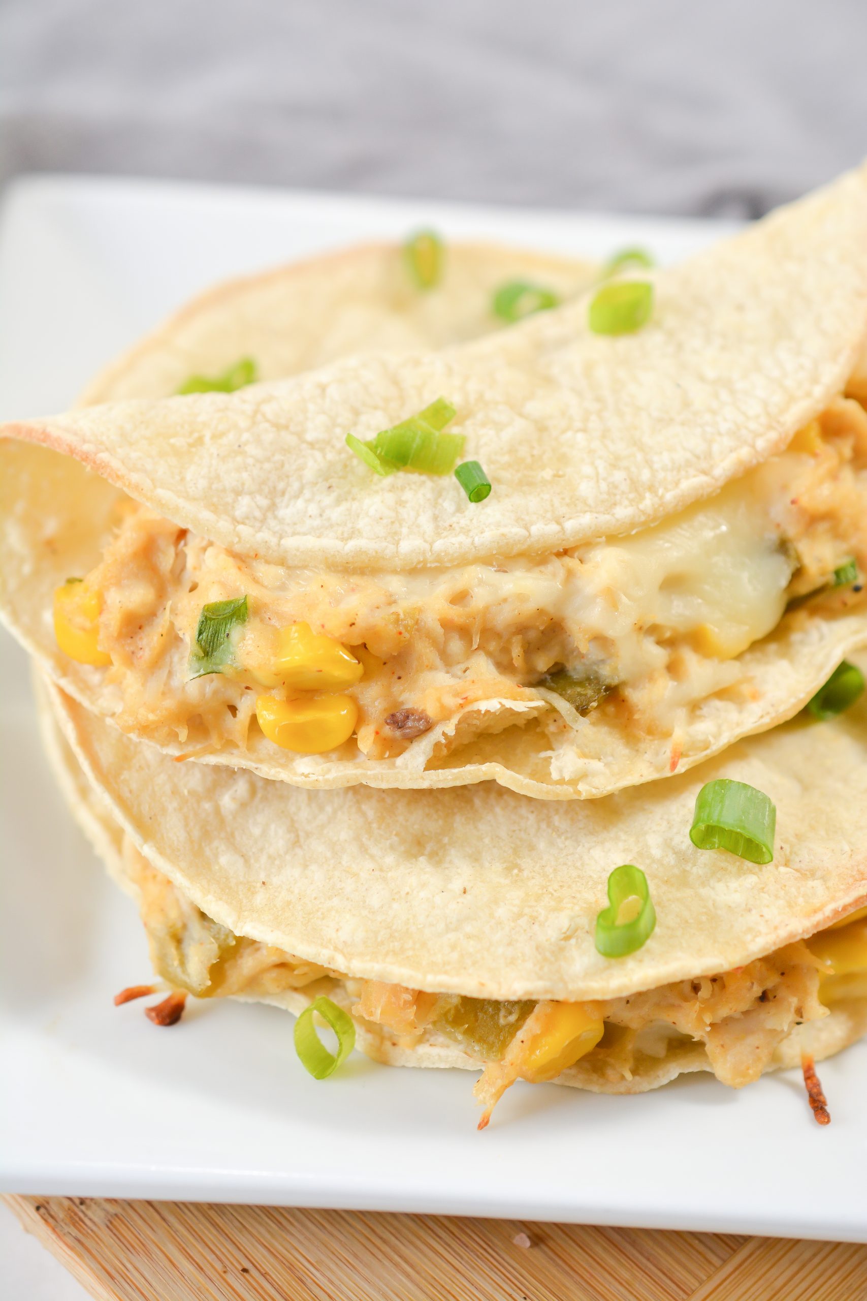 White Chicken Chili Tacos