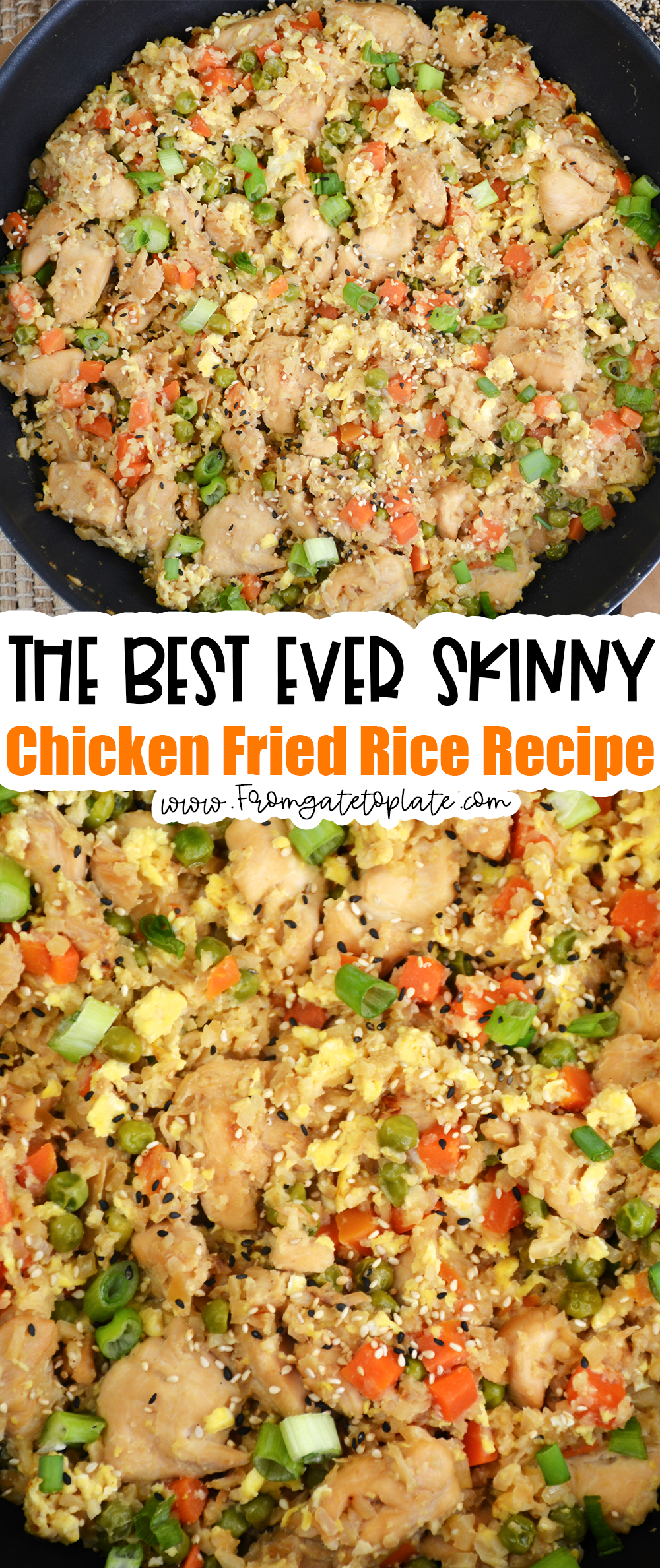 Skinny Chicken Fried Rice