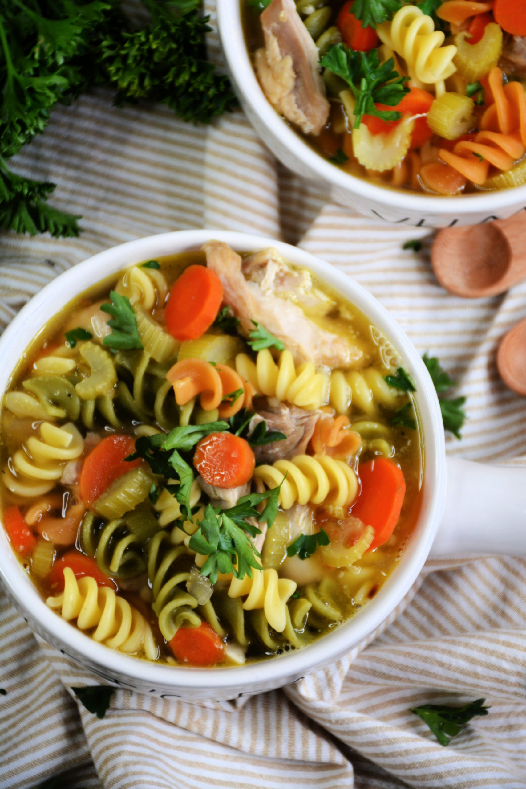 Skinny Chicken Noodle Soup