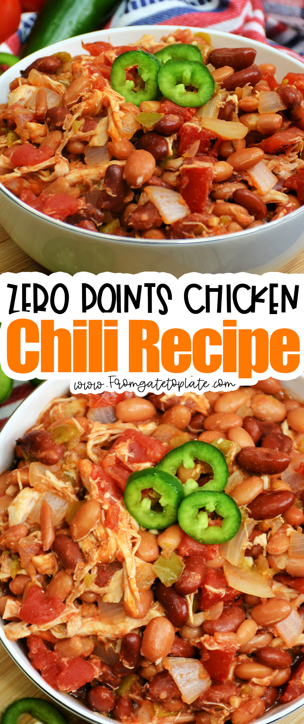 Zero Points Chicken Chili Recipe
