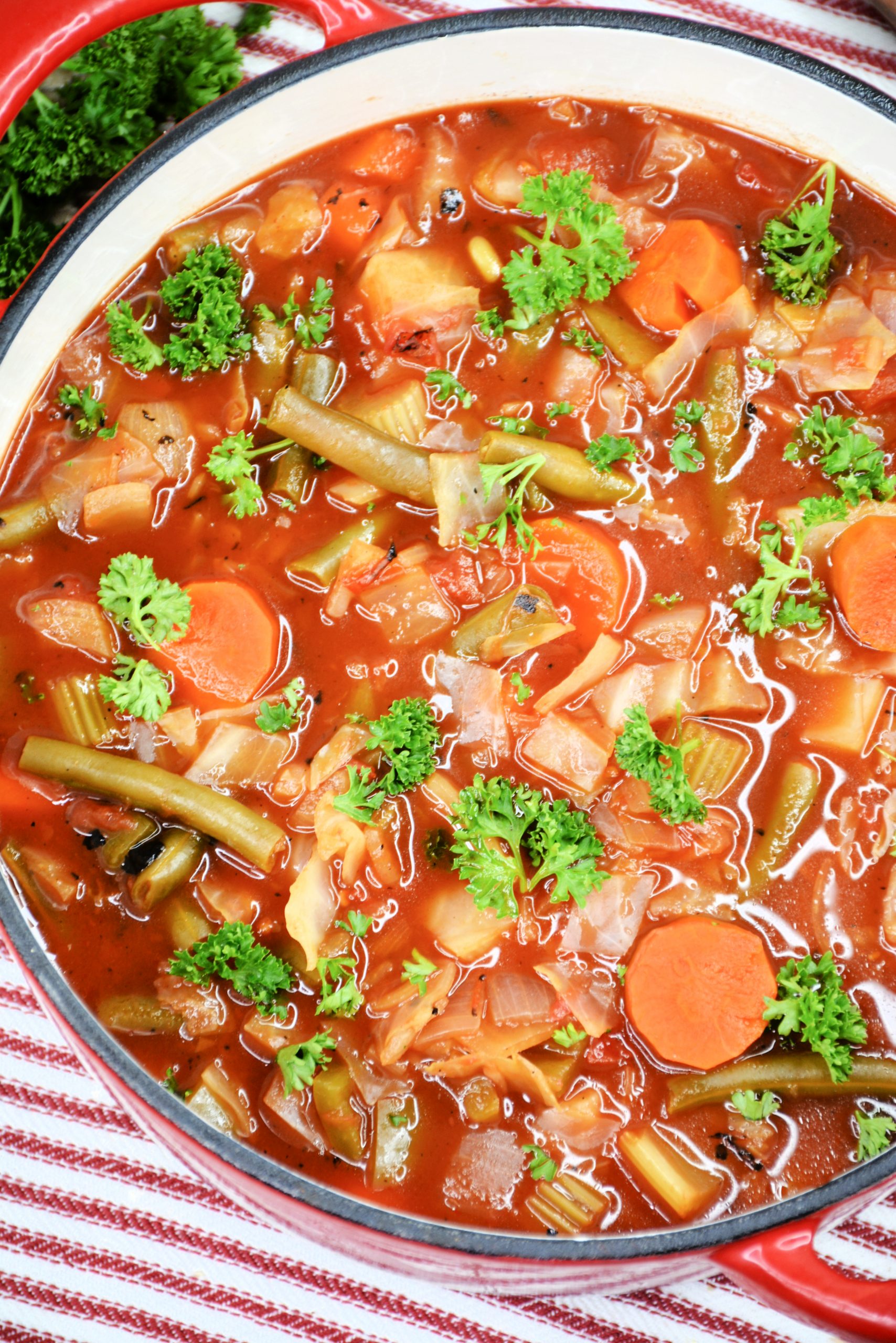 Crockpot Cabbage Soup - Try this Fat Burner Soup!