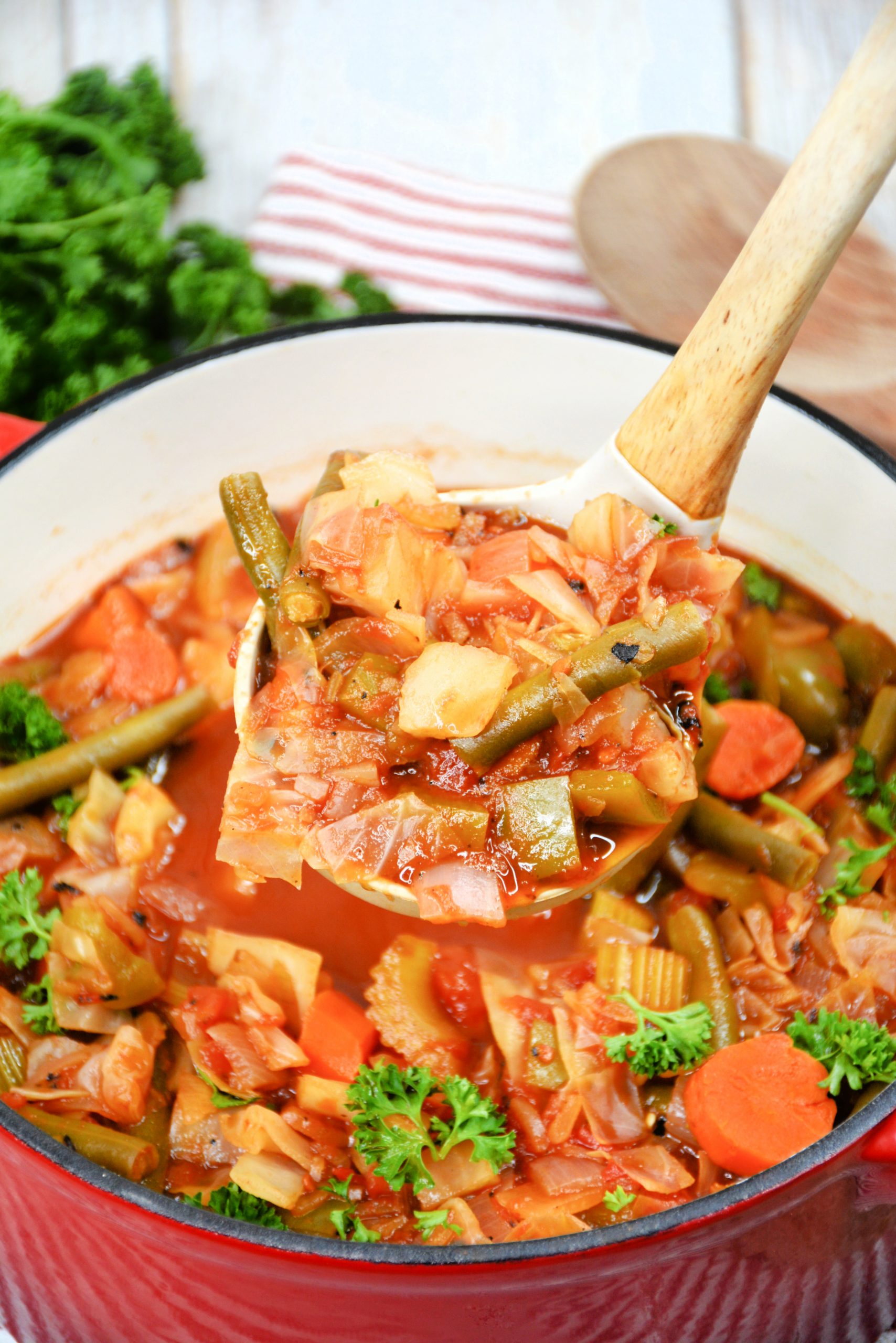 Crockpot Cabbage Soup - Try this Fat Burner Soup!