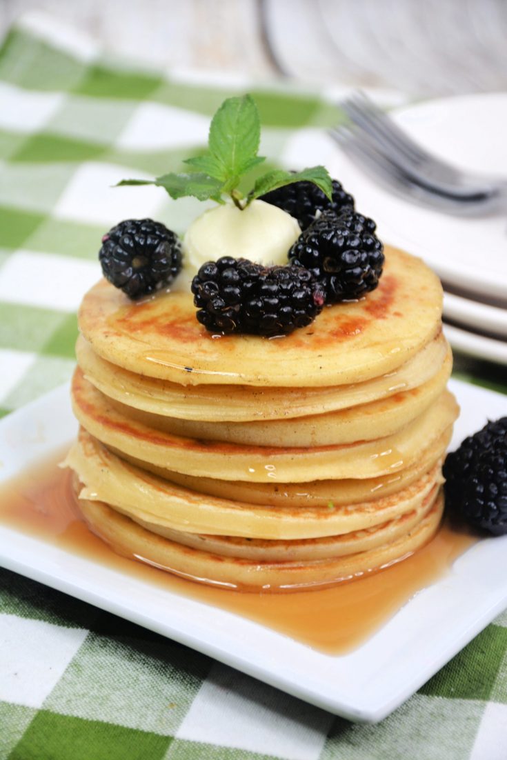 Posh Pancakes - easy recipe - Lucy Lean