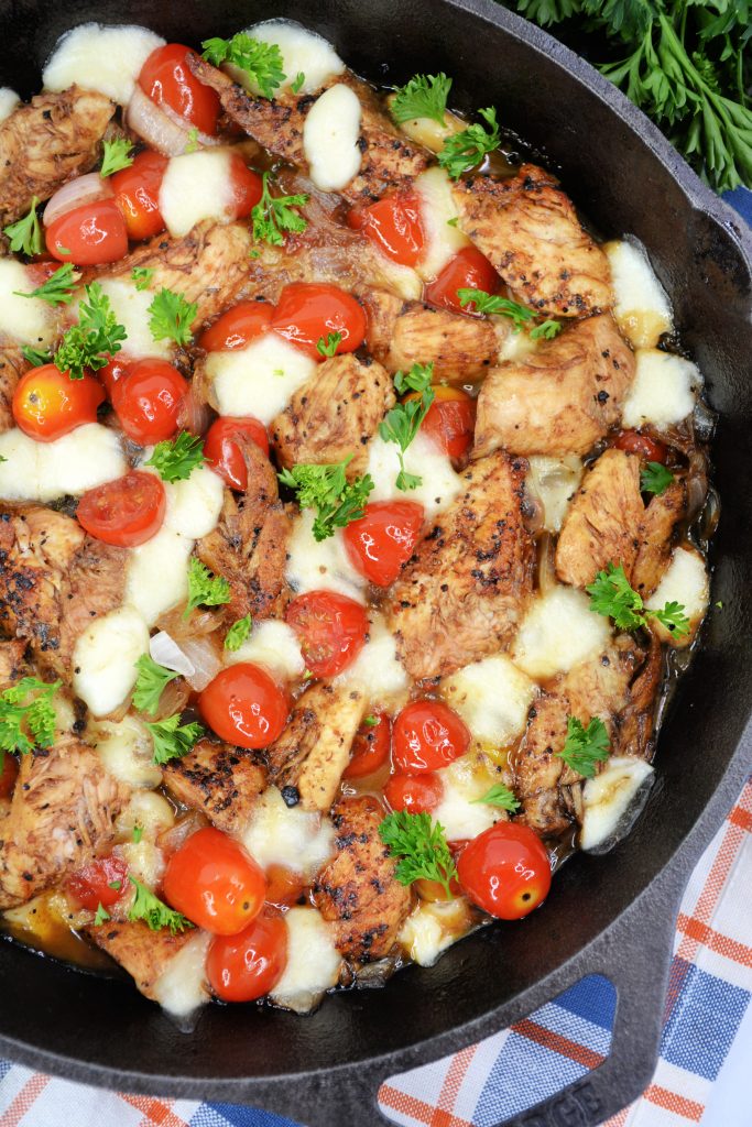 Caprese Chicken Skillet From Gate To Plate