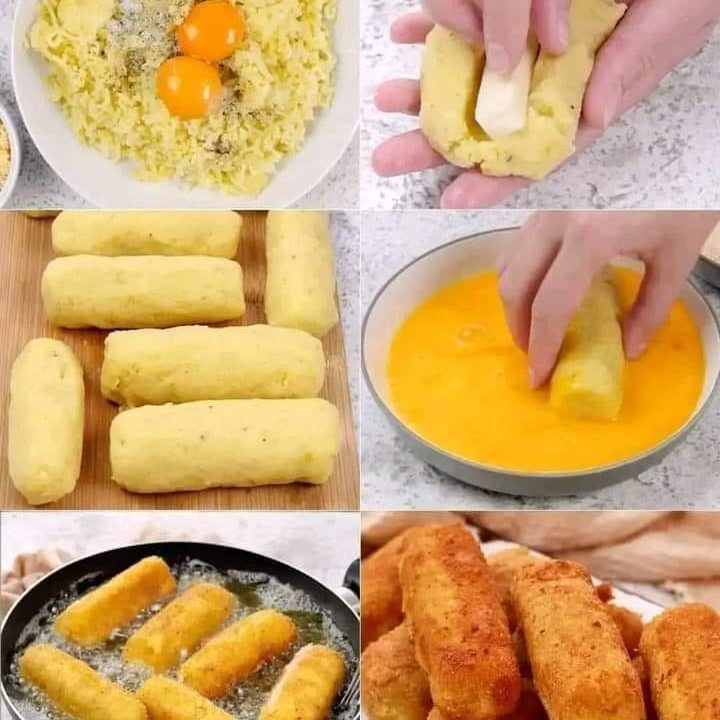 Potato Cheese Sticks 