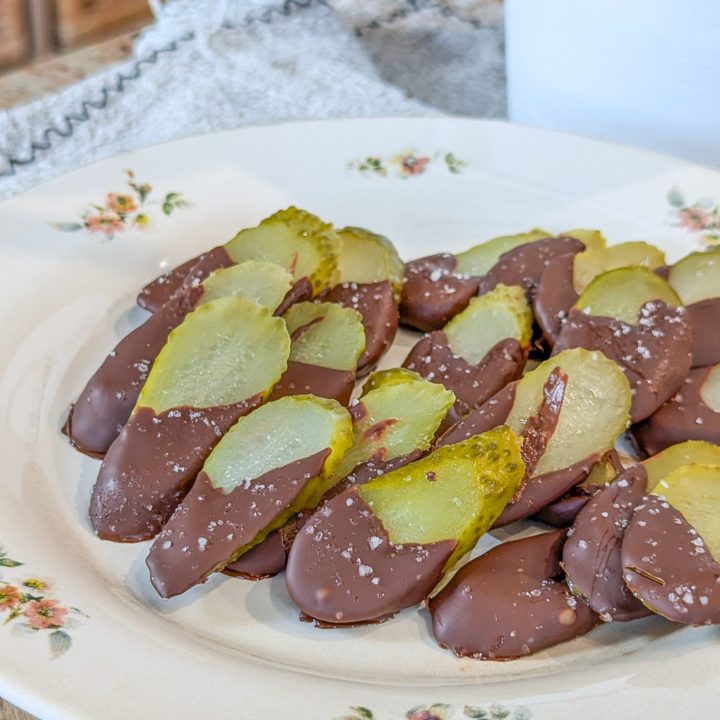 Chocolate covered pickles