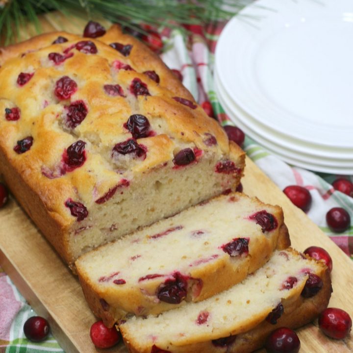 Orange Cranberry Banana Bread