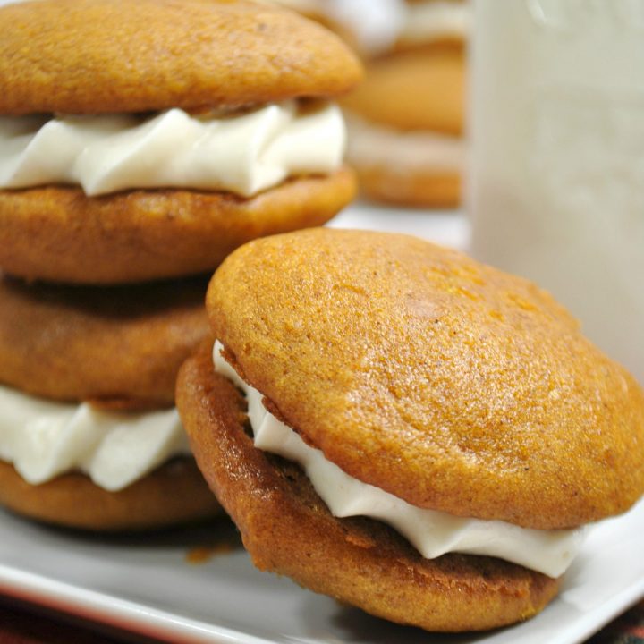 Pumpkin Whoopie Pie's