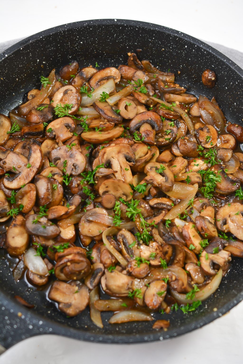 Sauteed Balsamic Mushrooms - From Gate To Plate