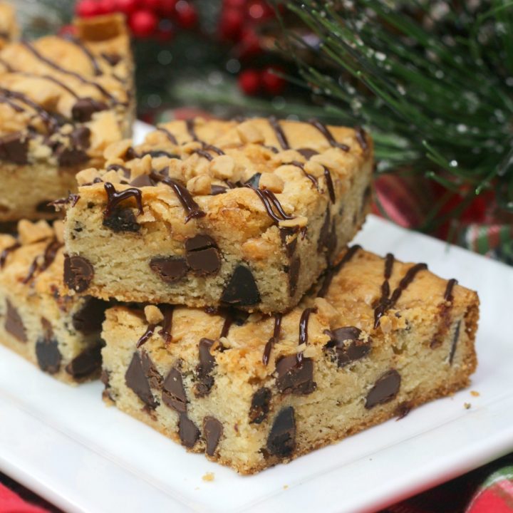 Toffee Espresso Cookie Bars