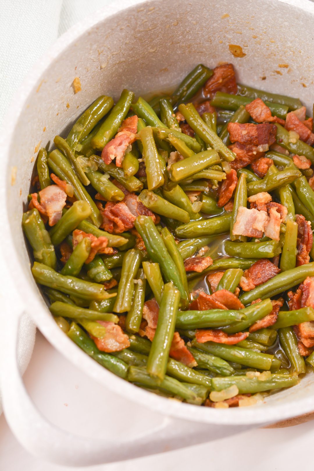 Smothered Green Beans - From Gate To Plate