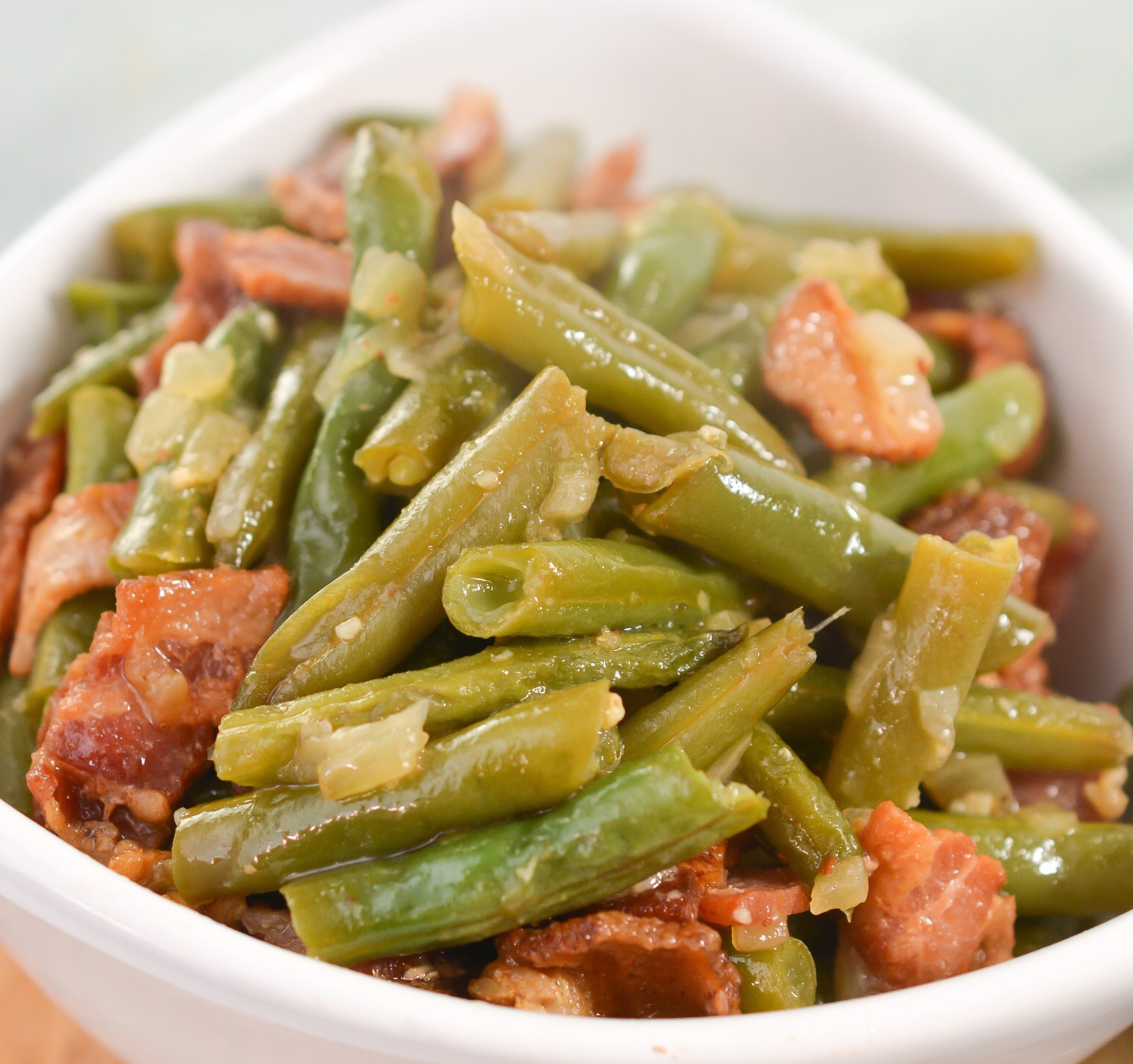 Smothered Green Beans – From Gate To Plate