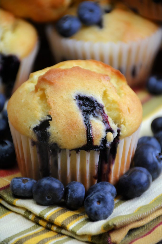 Blueberry Muffins - From Gate To Plate