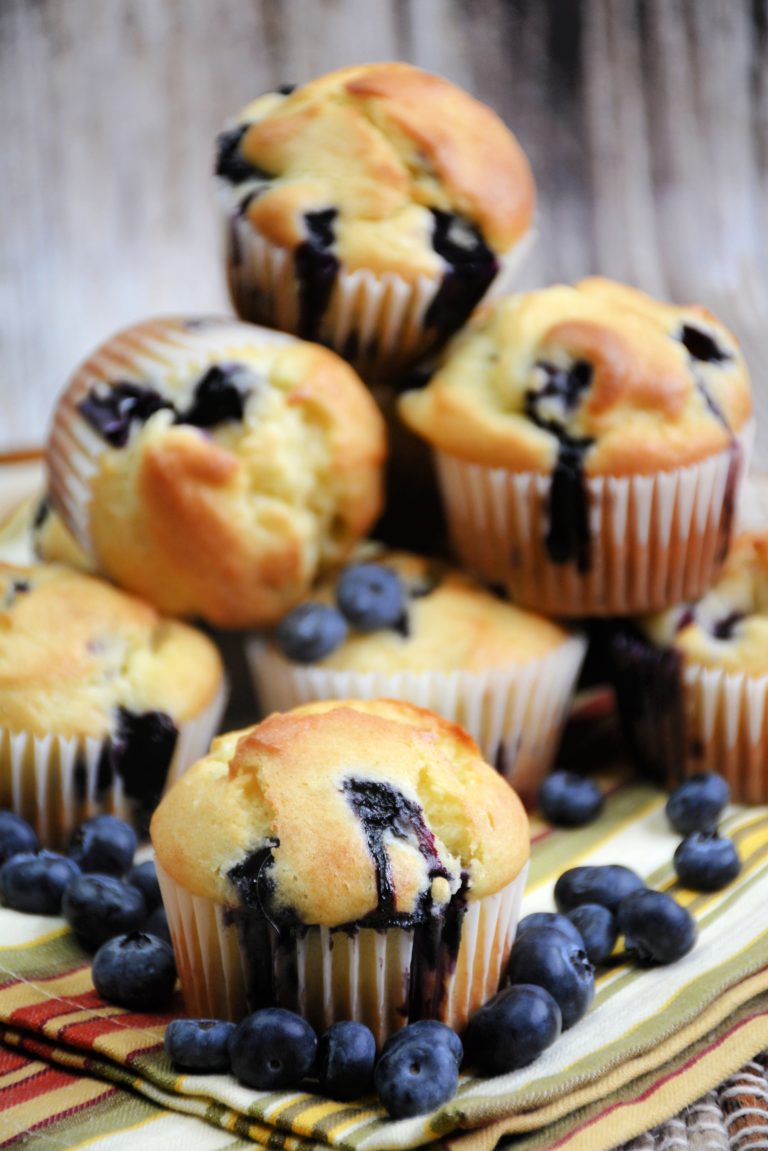 Blueberry Muffins - From Gate To Plate