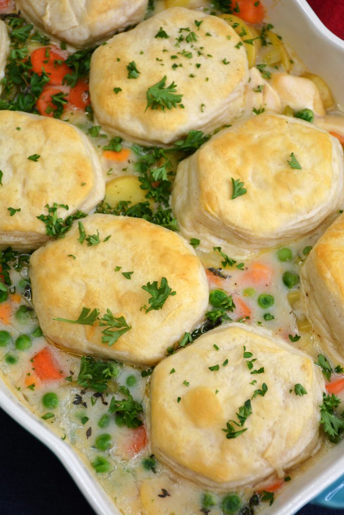 Skinny Chicken Pot Pie - From Gate To Plate