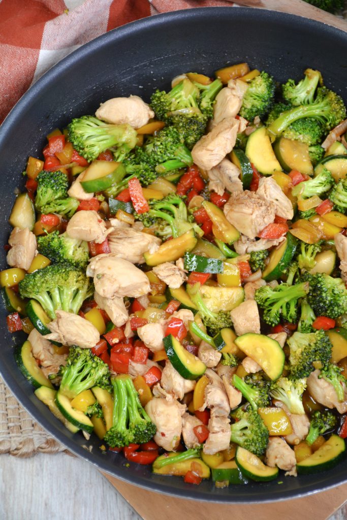 Skinny Chicken Stir Fry - From Gate To Plate