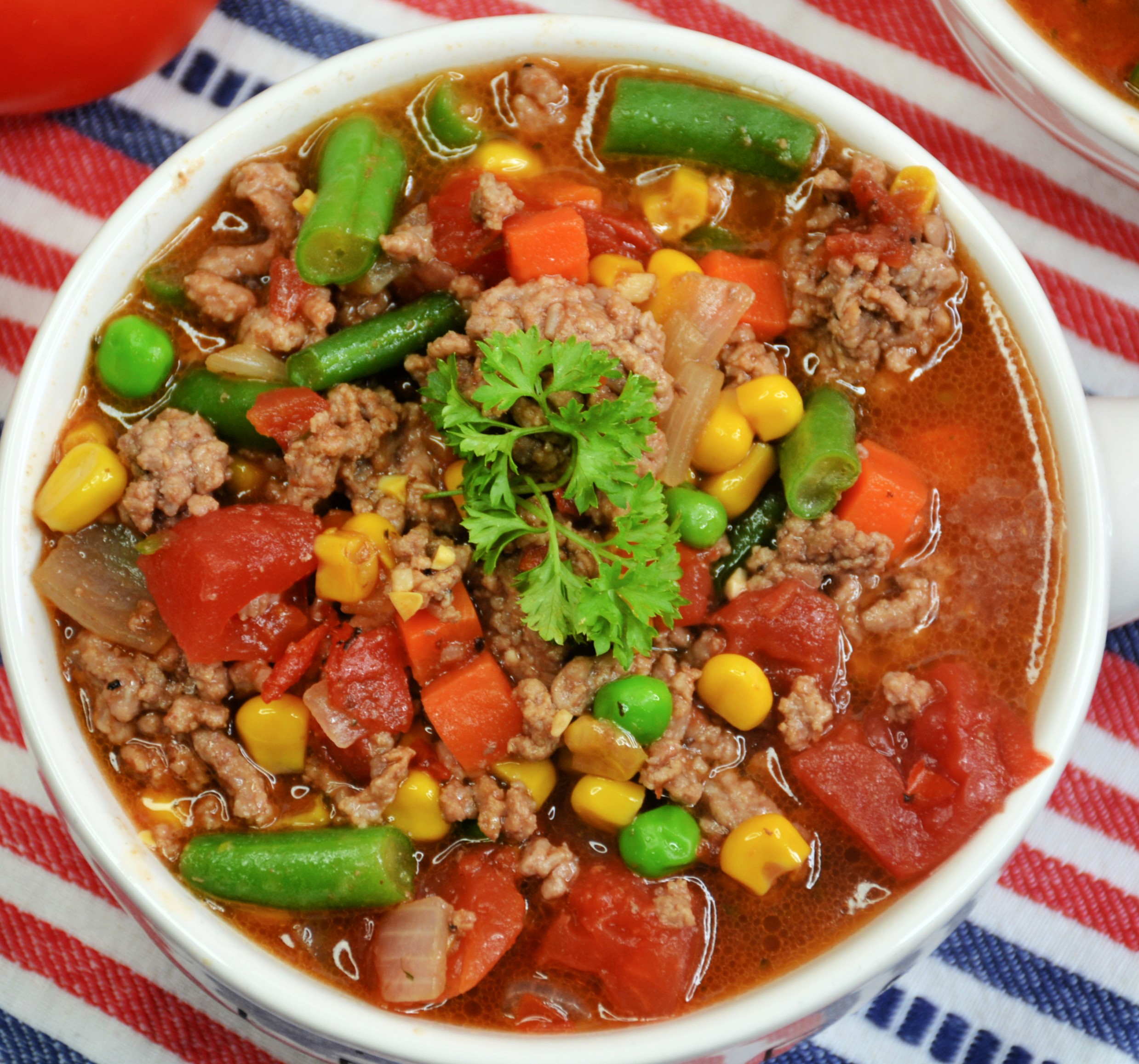 Skinny Vegetable Beef Soup