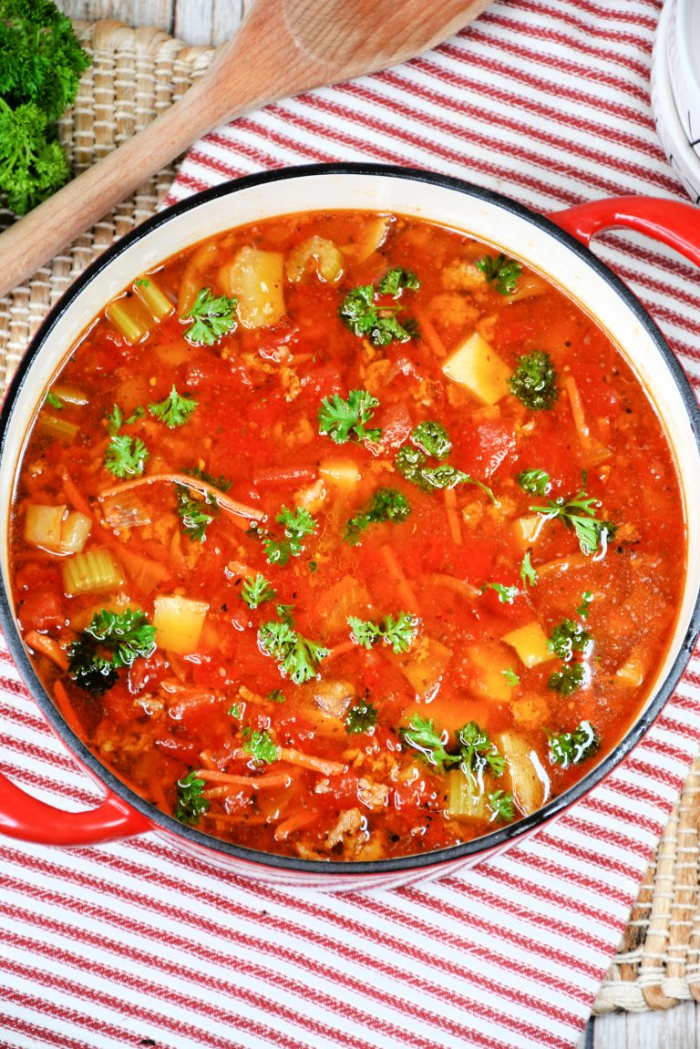 Hamburger Soup - From Gate To Plate