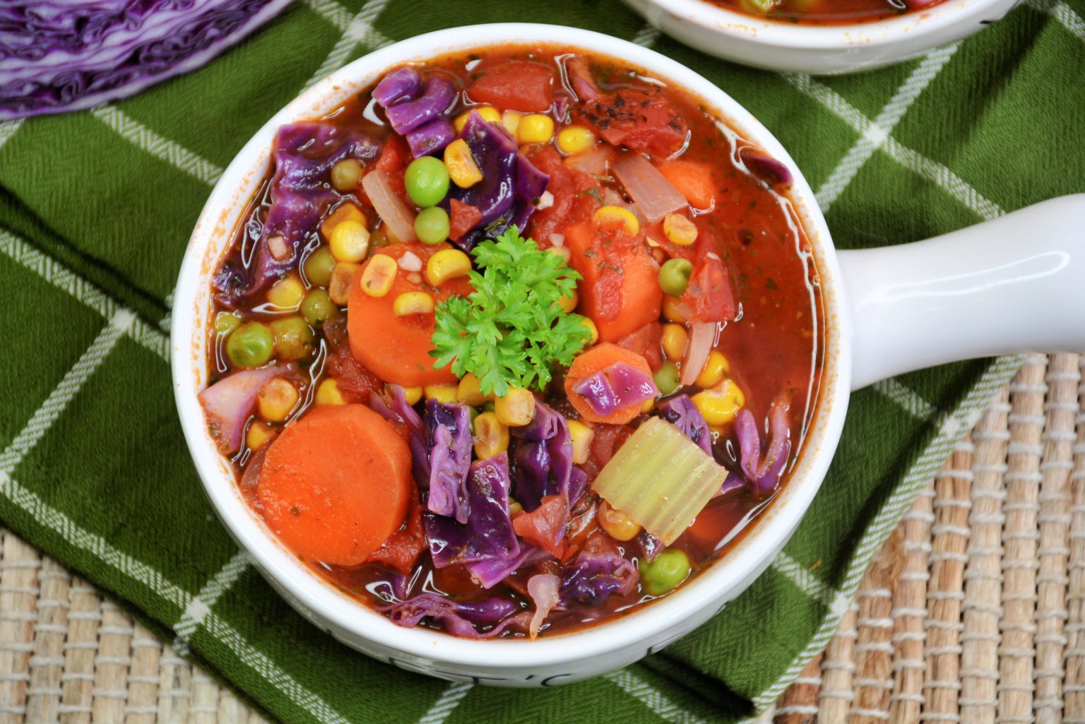 Zero Point Weight Watchers Vegetable Soup From Gate To Plate