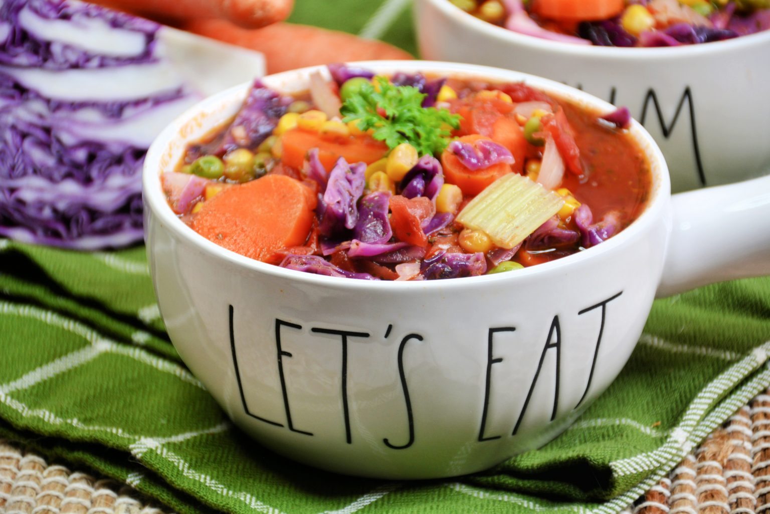 Zero Point Weight Watchers Vegetable Soup From Gate To Plate