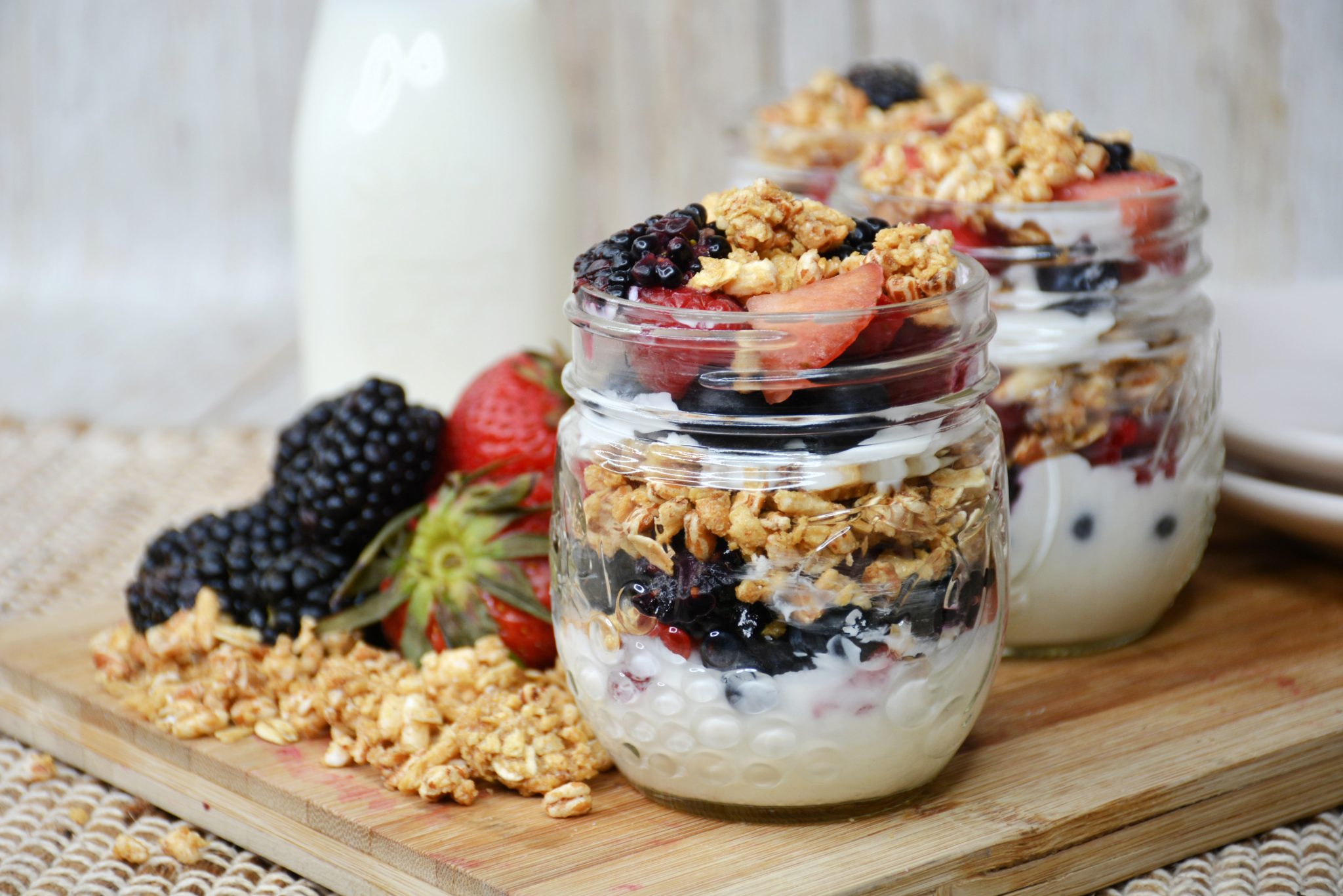 Fruit and Yogurt Parfait - From Gate To Plate