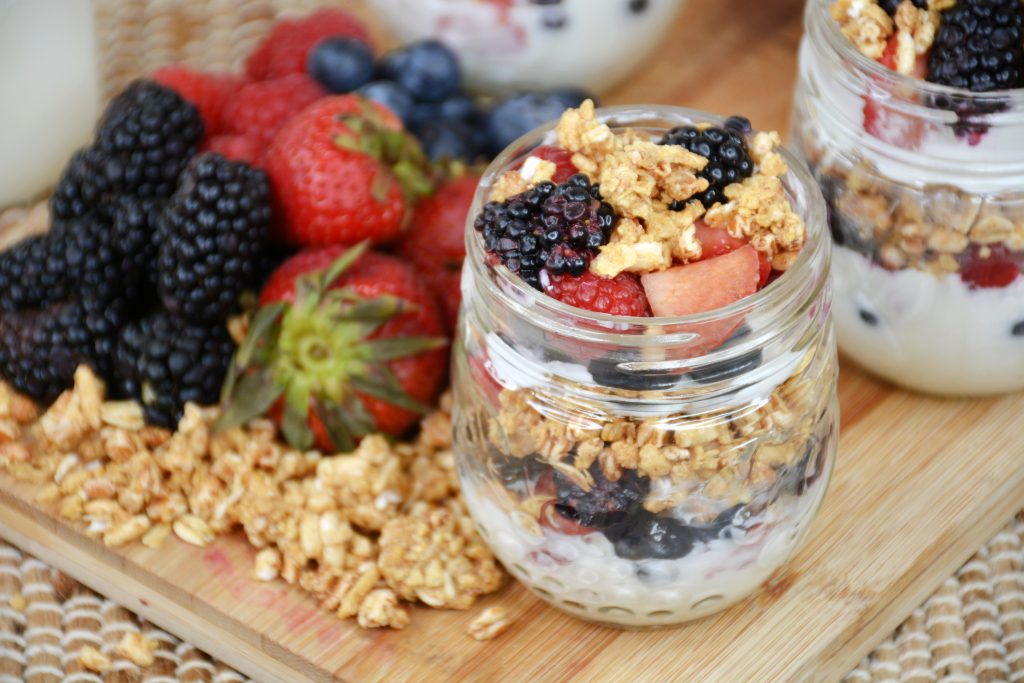 Fruit and Yogurt Parfait - From Gate To Plate