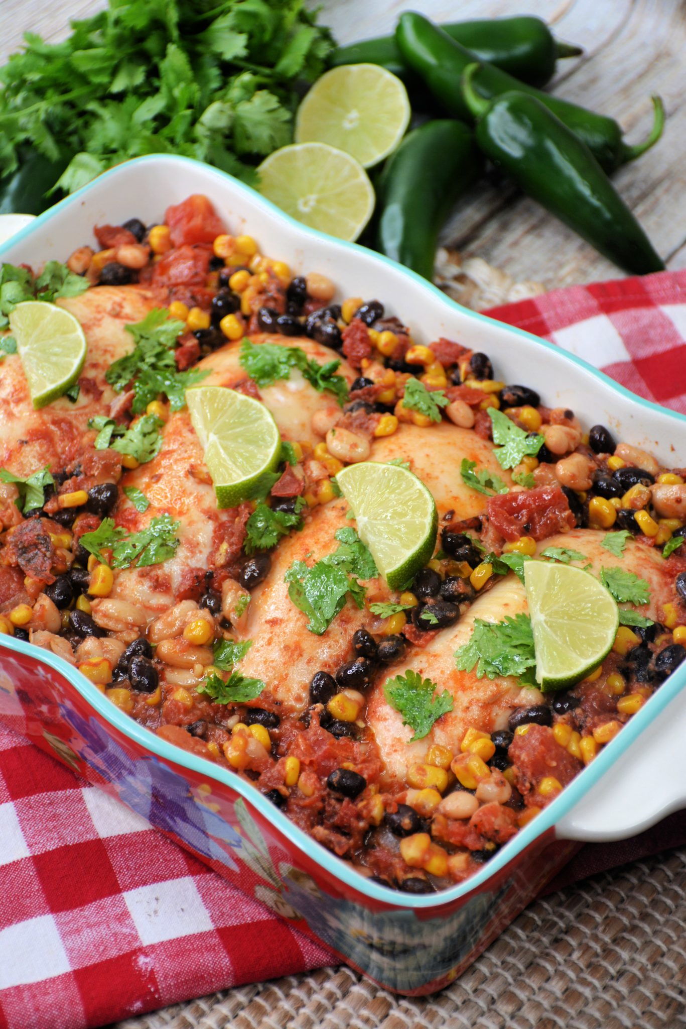 MEXICAN-CHIPOTLE CHICKEN CASSEROLE - From Gate To Plate
