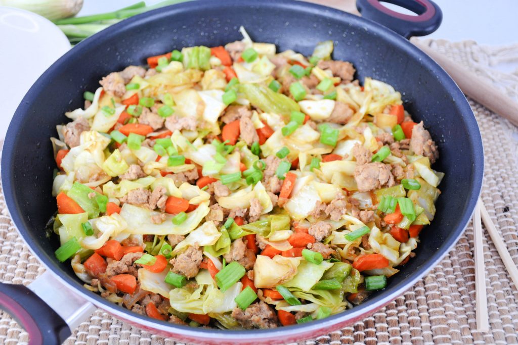 Egg Roll Stir Fry - From Gate To Plate