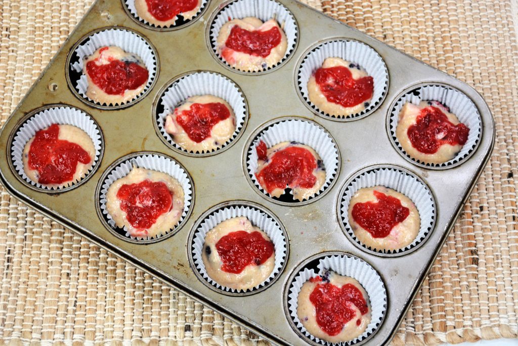 Fruit Exploding Muffin - From Gate To Plate