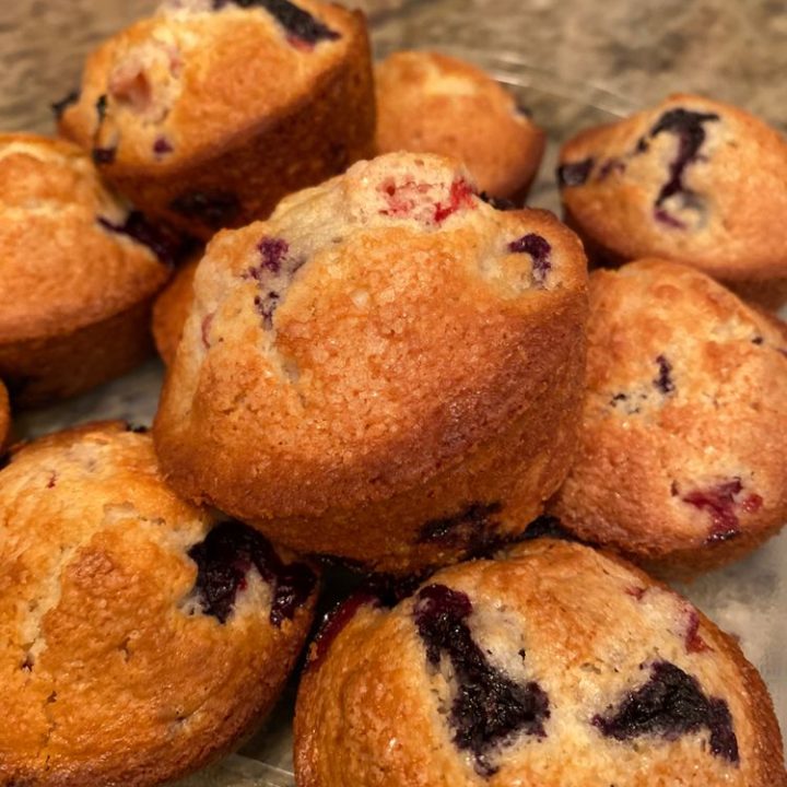 Fruit Exploding Muffin - From Gate To Plate