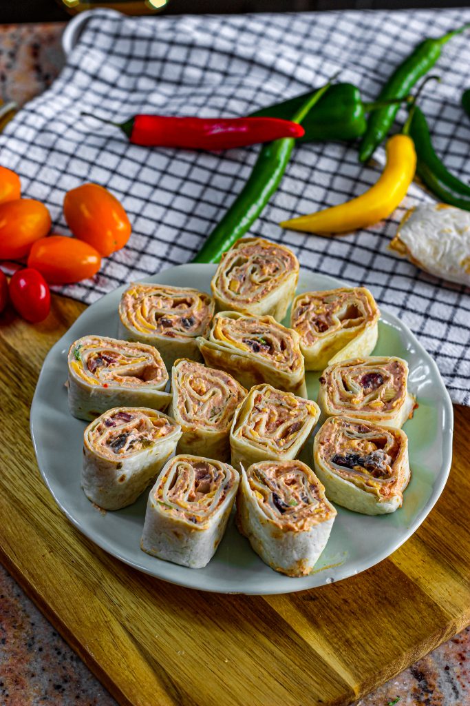 Mexican Tortilla Pinwheels - From Gate To Plate