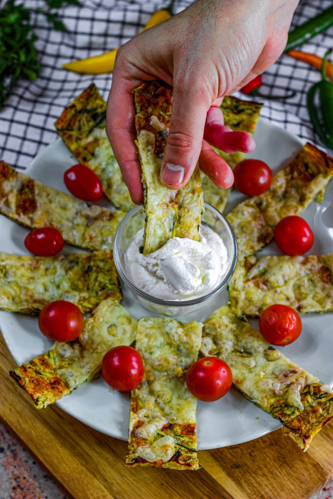 Cheesy Zucchini Breadsticks From Gate To Plate
