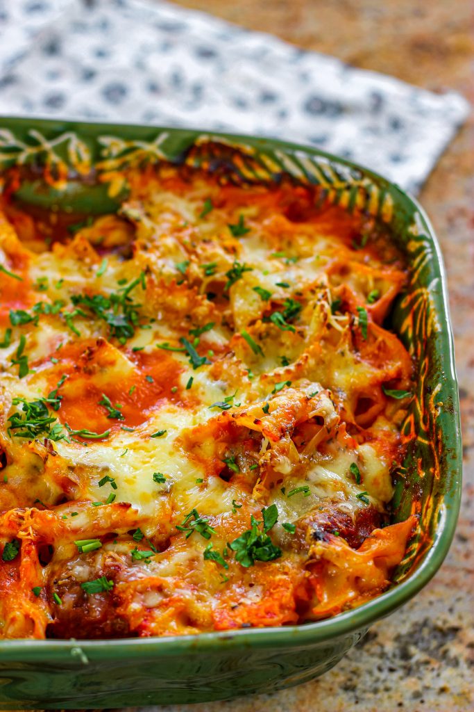 Dump and Bake Meatball Casserole - From Gate To Plate