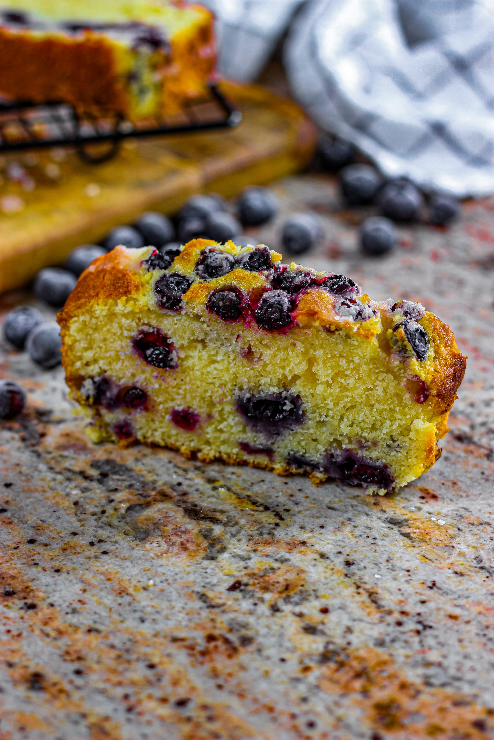 Lemon Blueberry Loaf - From Gate To Plate