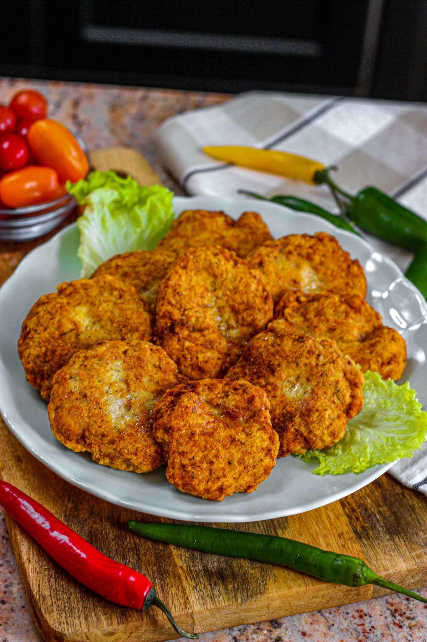 Crispy Chicken Fritters - From Gate To Plate