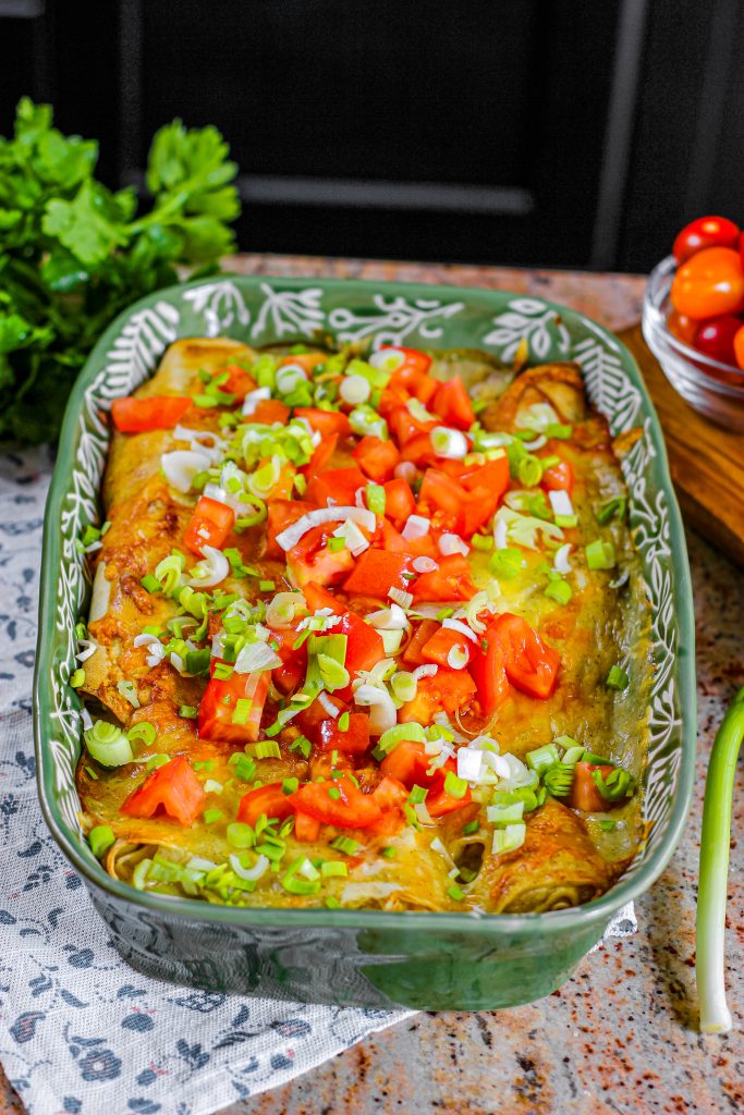 Chicken Enchiladas - From Gate To Plate