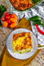 SAUSAGE, EGG AND CREAM CHEESE HASHBROWN CASSEROLE - From Gate To Plate