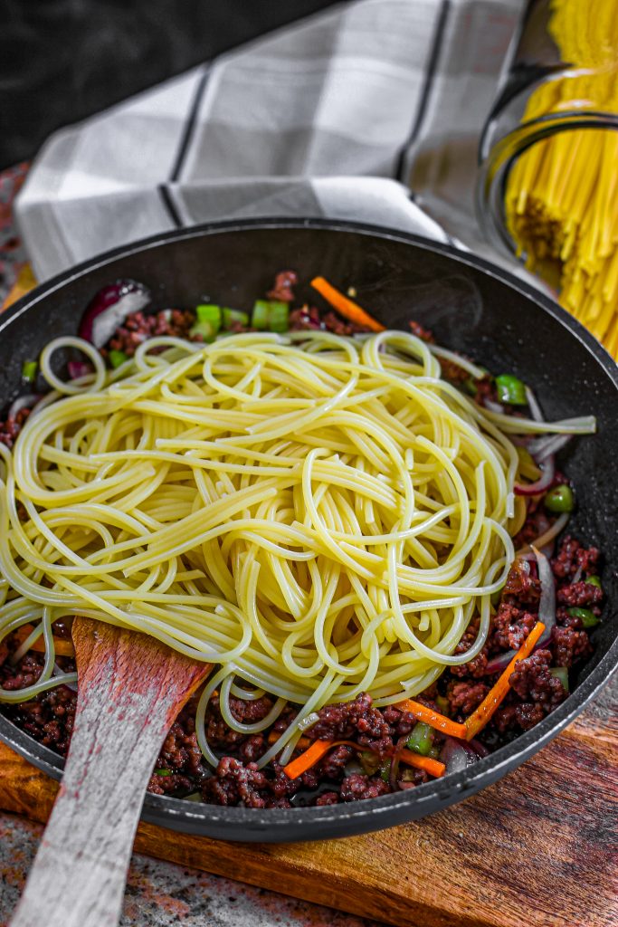 Ground Beef Lo Mein From Gate To Plate