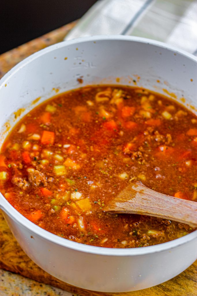 Hamburger Soup - From Gate To Plate