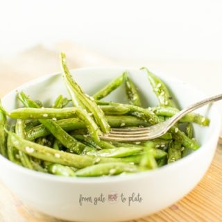 0 points Fresh Sesame Green Beans