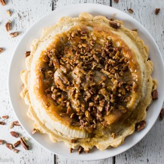 Upside Down Sticky Apple Pie