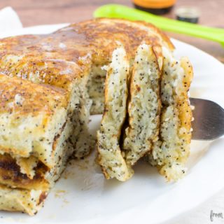 Orange Poppy Seed Pancakes 