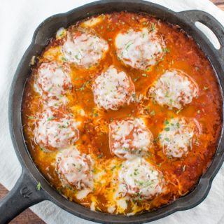 Skillet Spaghetti and Meatballs