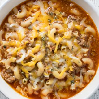Chili Pasta Soup