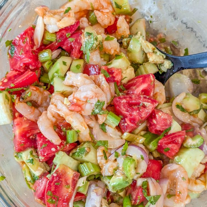 Mexican shrimp cocktail